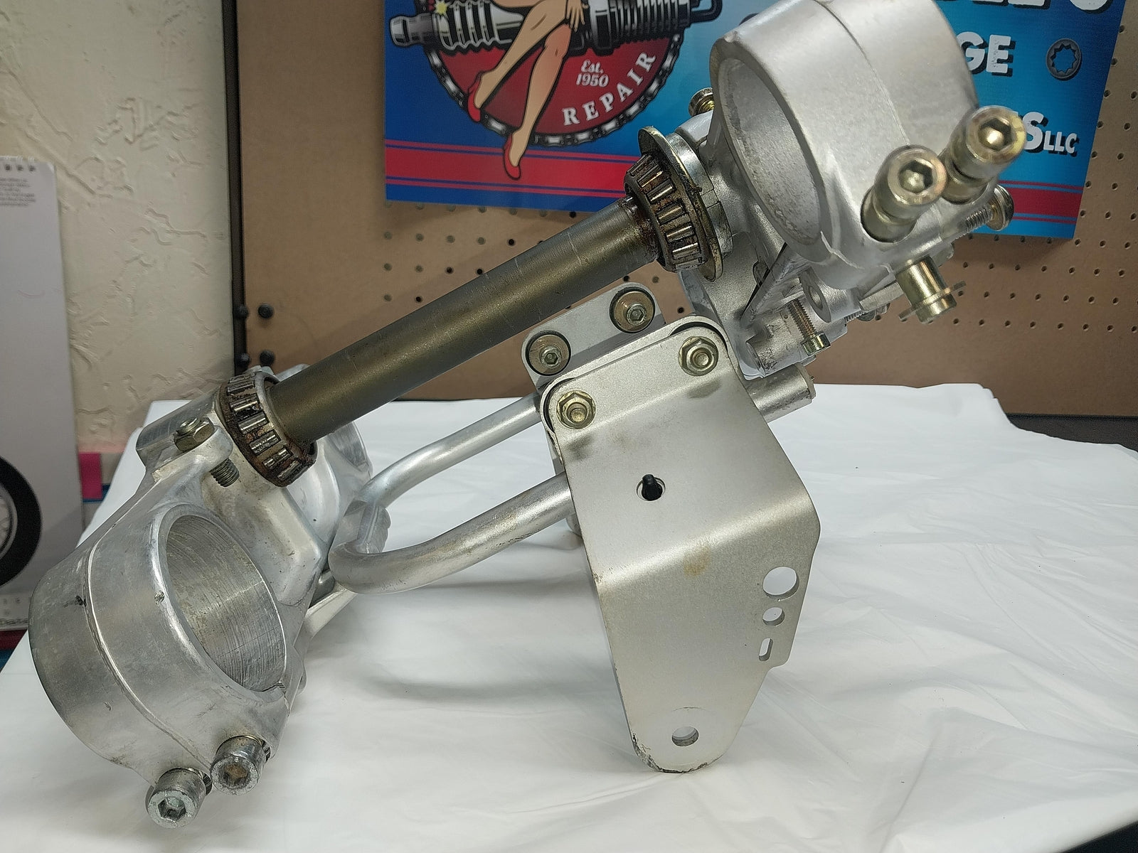 1994 DUCATI M900 M Lower AND UPPER Triple Tree Steering Stem Clamp Mount