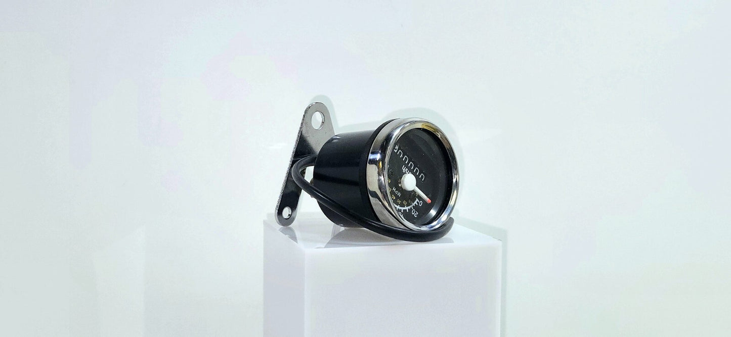 Black Universal Speedometer