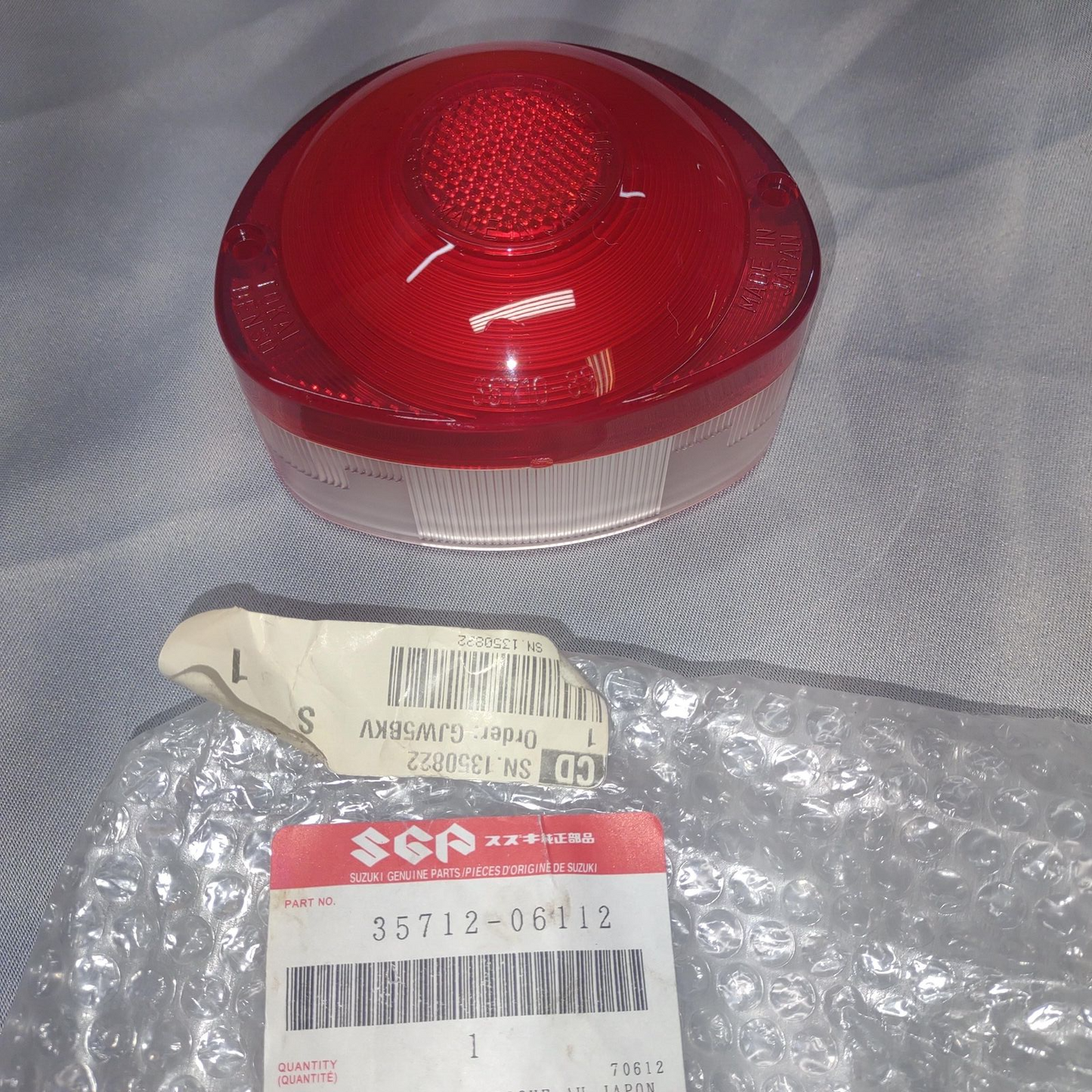 SUZUKI 1973 MT50 1973 1974 TS50 REAR TAIL TAILLIGHT BACK BRAKE LIGHT