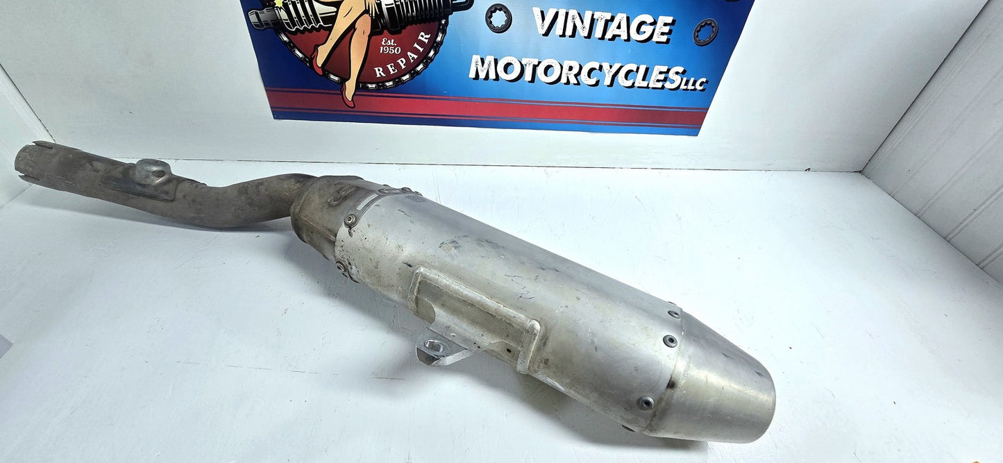 2007 2008 CRF450R Stock Muffler (no exhaust)