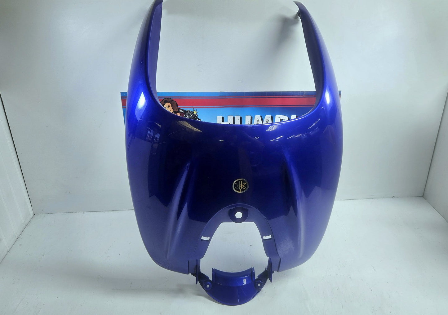 04-09 Yamaha XC125 Front Fender Fairing Cowling Blue OEM EXCELLENT condition