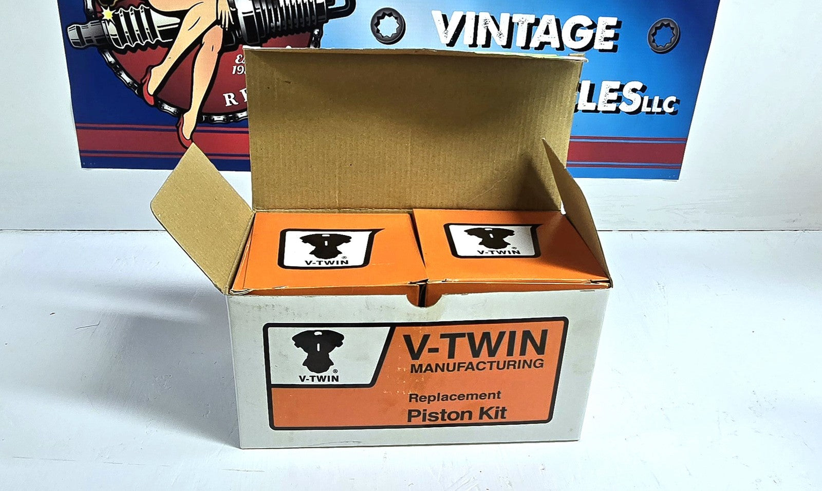 V-TWIN REPLACEMENT PISTON KIT STD BORE FOR HARLEY-DAVIDSON SHOVELHEAD