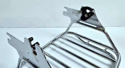 Cobra - 602-2500 - Luggage Rack Chrome for 2008 Harley-Davidson Road King