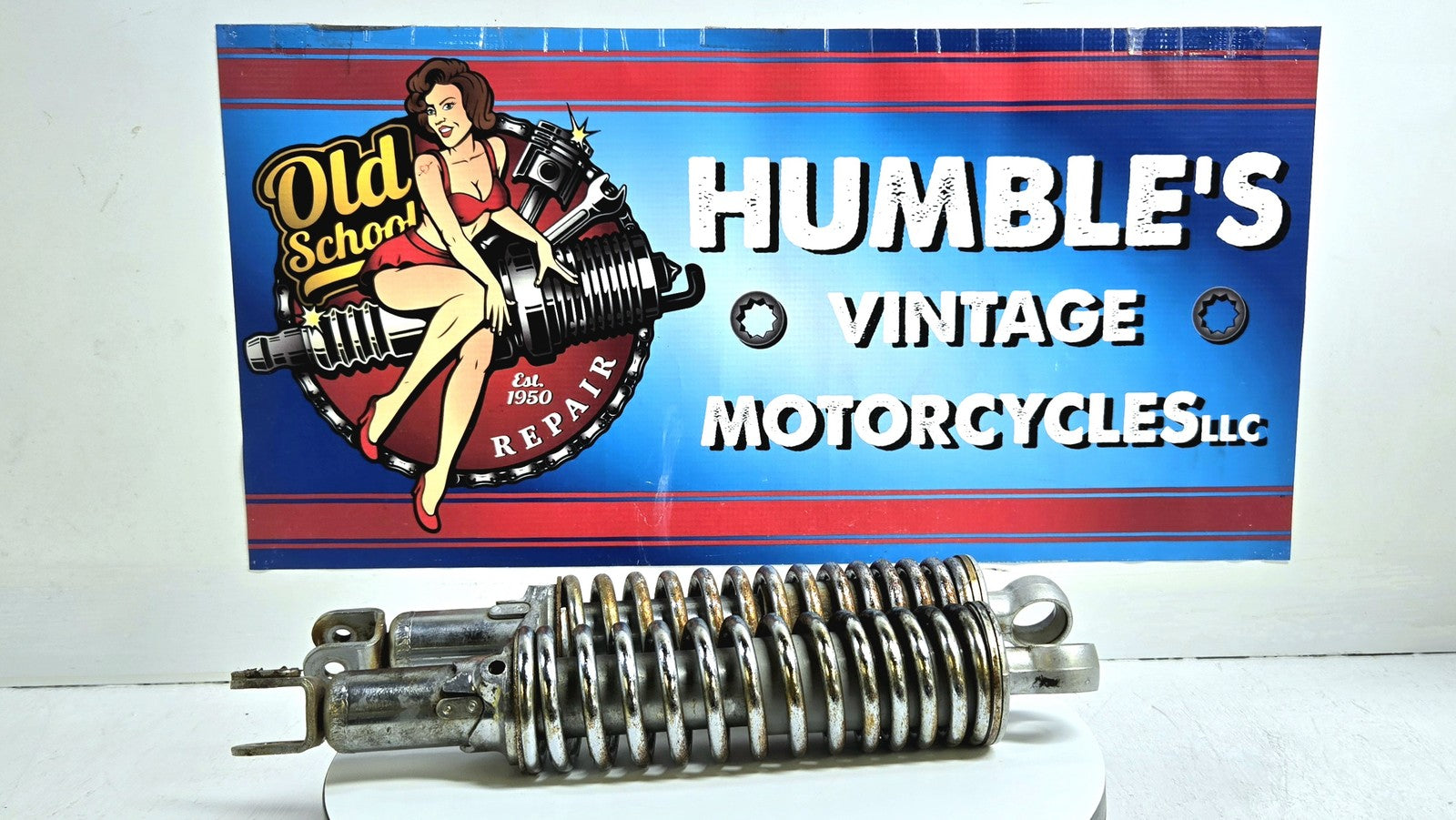 OEM 1970 Yamaha CS3C Rear Suspension Shocks Shock Absorbers