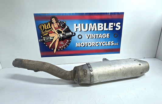2007 2008 CRF450R Stock Muffler (no exhaust)