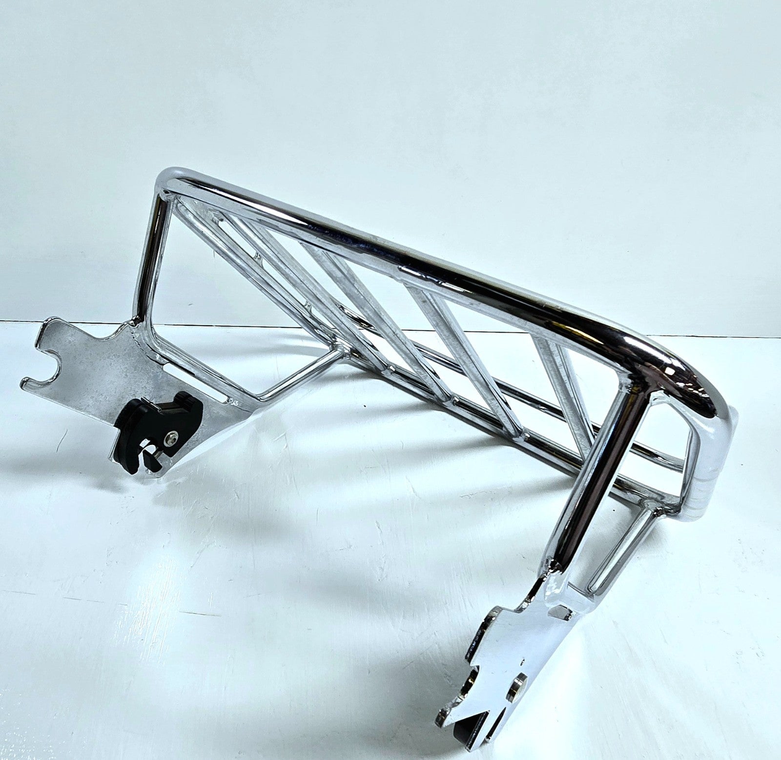 Cobra - 602-2500 - Luggage Rack Chrome for 2008 Harley-Davidson Road King