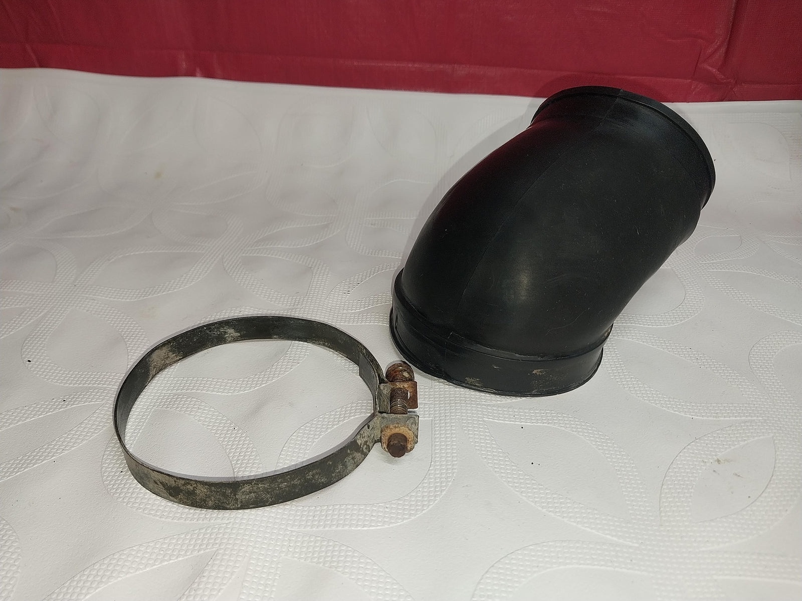 1976 KAWASAKI KE175 OEM CARB CARBURETOR JOINT INTAKE BOOT