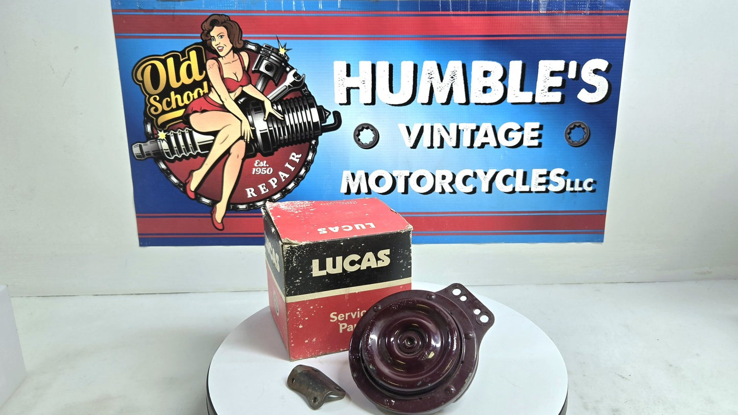 Vintage Lucas Horn 6H 12V for Triumph BSA