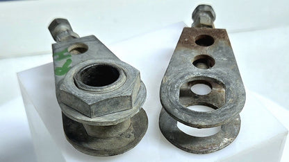 OEM 1979 1980 Suzuki PE250 Chain Tension Bolts Adjusters