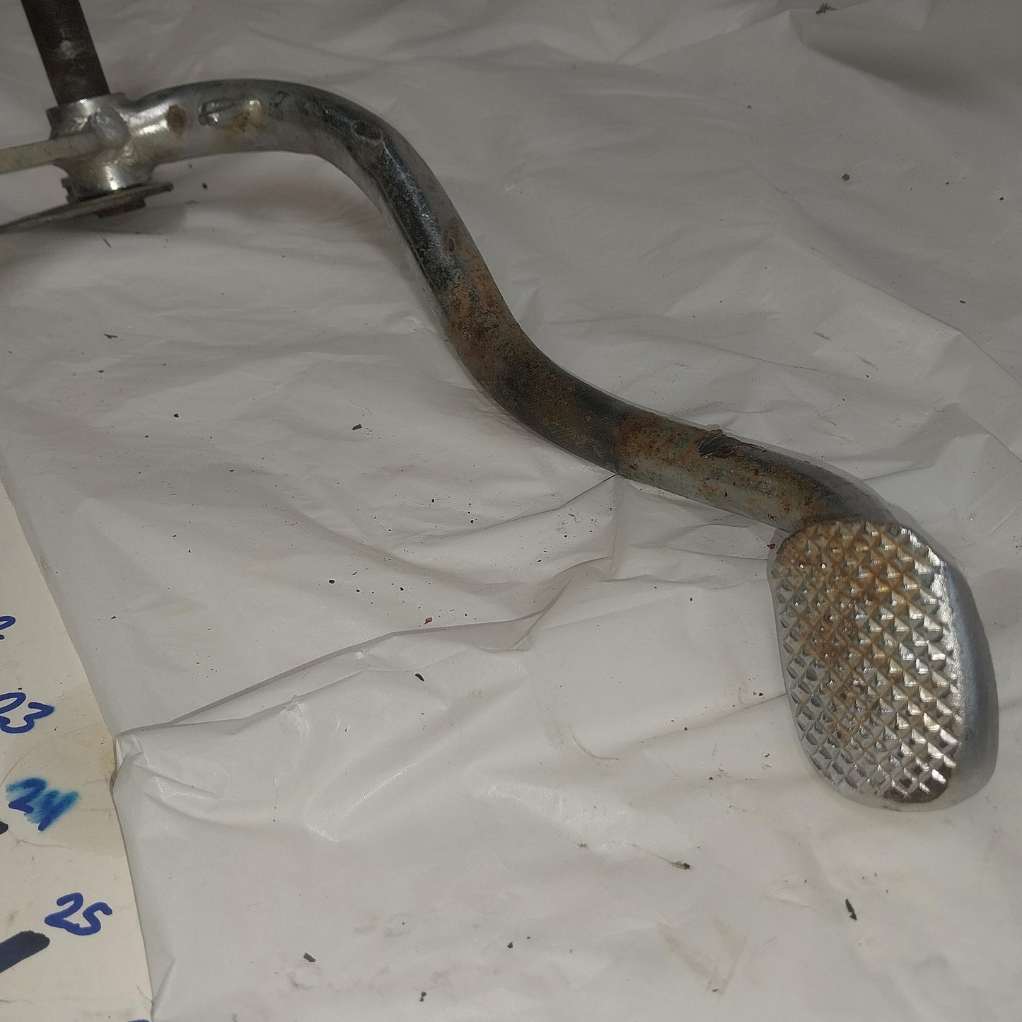 1972 HONDA CT90 OEM RIGHT REARSET BRAKE FOOT PEDAL