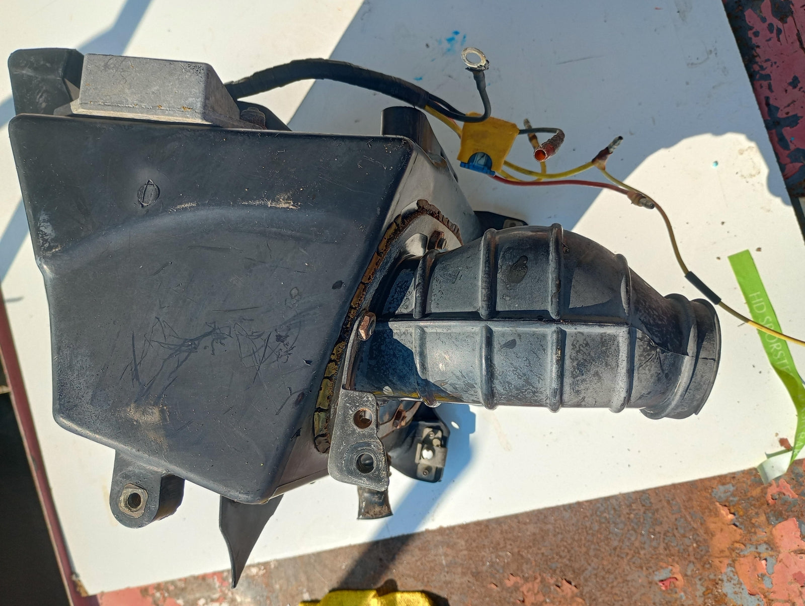 1991-1996 HONDA XR250 OEM AIR CLEANER CASE