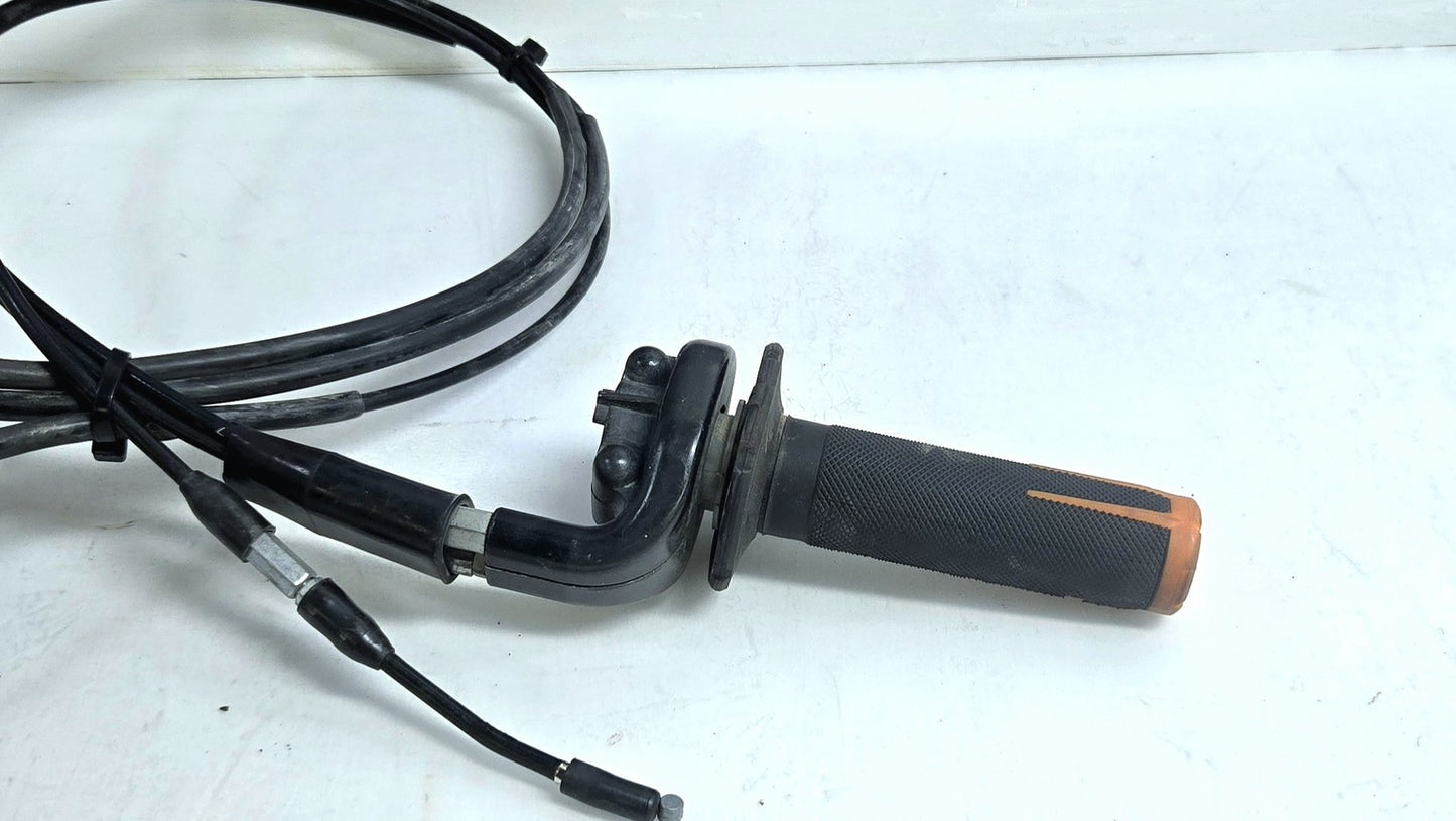 OEM 04 to 08 2004 Honda CRF250X Throttle Tube with Cable