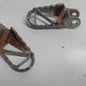 1996 HONDA CR80R OEM LEFT RIGHT FOOT RESTS PEGS 