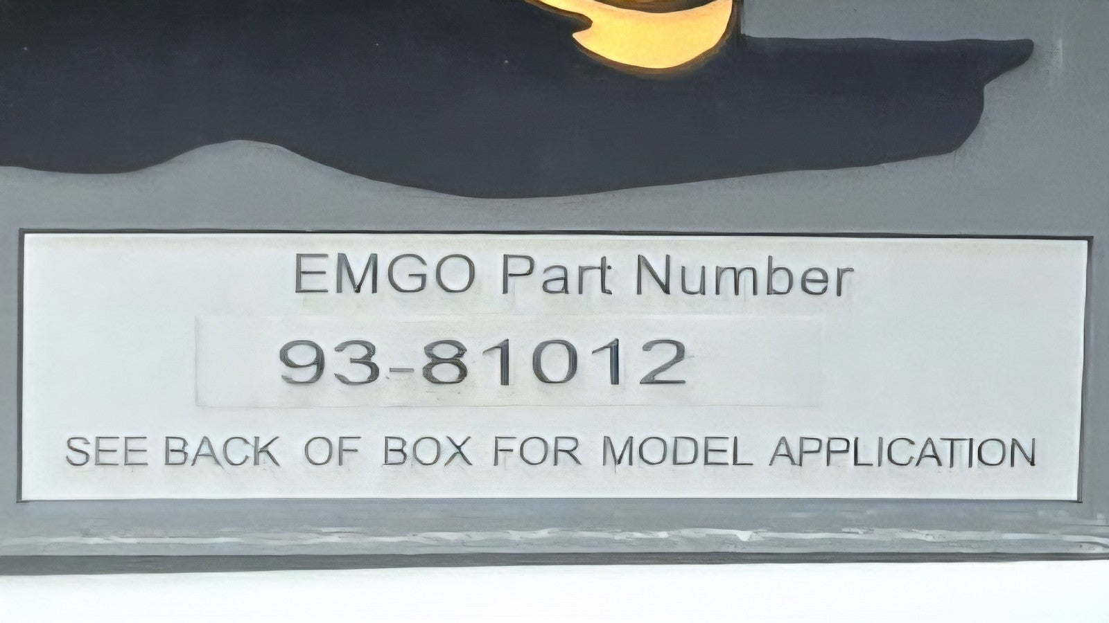 EMGO Brake Shoes 93-81012 for BSA and Triumph 65-5901T