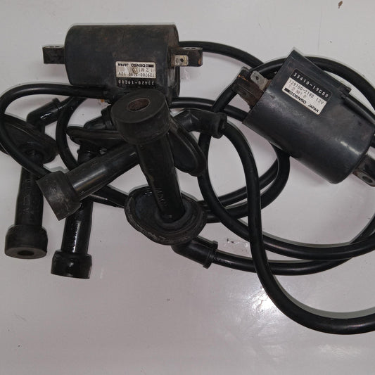 1993 SUZUKI KATANA 600 OEM IGNITION COILS COIL SPARK PLUG CAPS