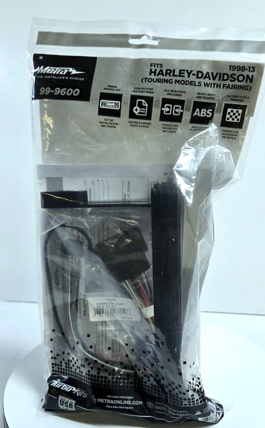 Metra Wiring Harness 99-9600 For 1998-13 Harley Davidson Touring Models