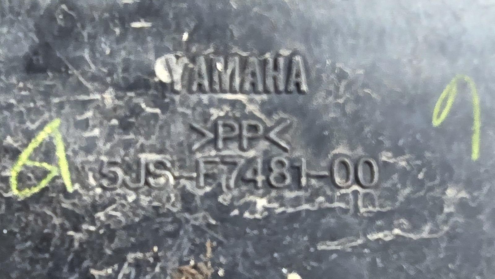 04-09 Yamaha XC125 Skid Plate Engine Plate