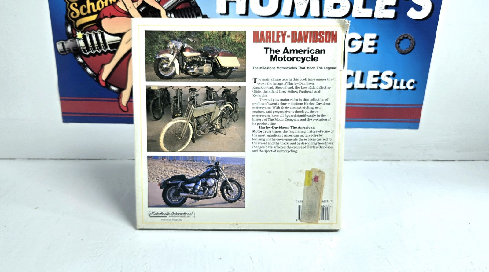 "Harley-Davidson: The American Motorcycle" Vintage Book Published 1992