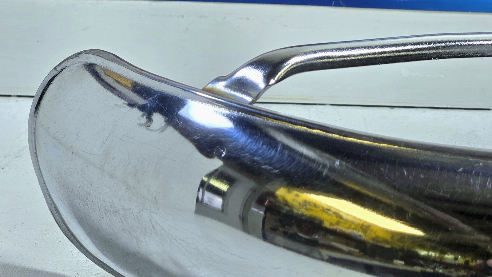 OEM Yamaha CS3C Front Fender 1970 Chrome