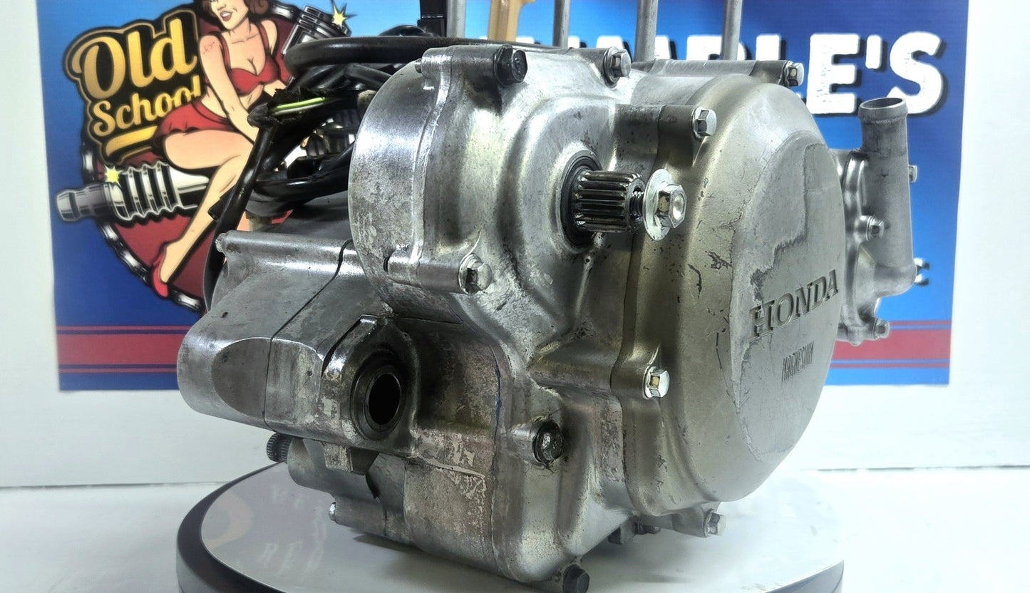 2008 Honda CRF450R Complete Lower End with Stator and Clutch Assembly