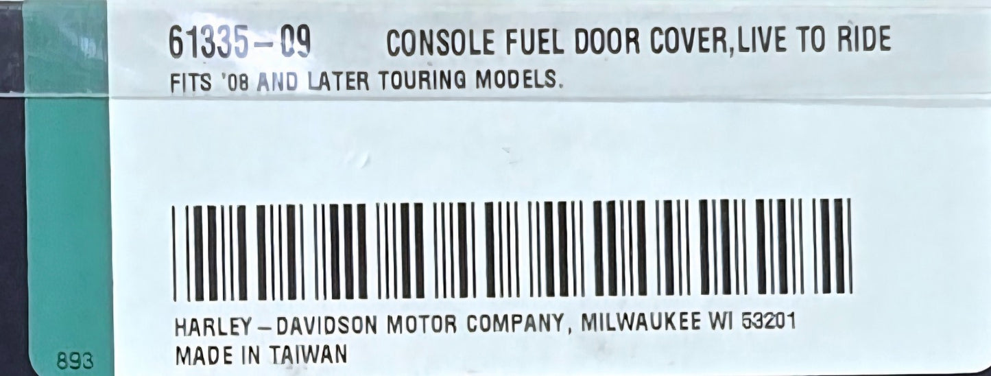 Harley-Davidson Chrome Console Door 61335-09
