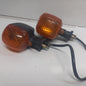 1997 YAMAHA YZF750R OEM FRONT LEFT RIGHT TURN SIGNALS LIGHT INDICATORS