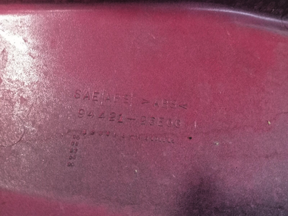 1995 SUZUKI  BANDIT600 OEM RED RIGHT FRONT UPPER NOSE FAIRING COWL SHROUD