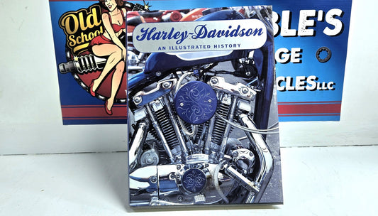 Harley-Davidson : An Illustrated History by Shaun Barrington (1994, Hardcover)