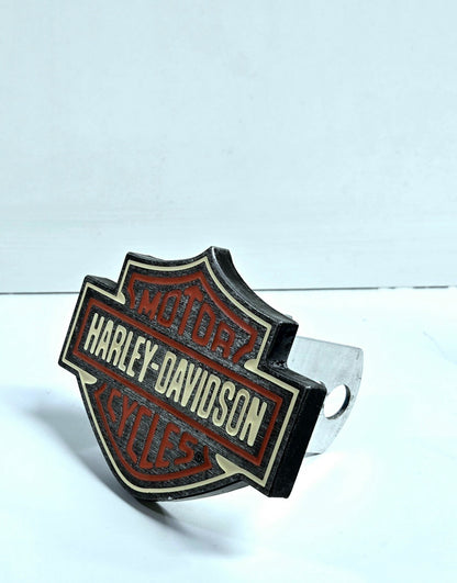 Harley Davidson Cycles Logo Trailer Hitch Plug Cover Universal Hitch Receiver