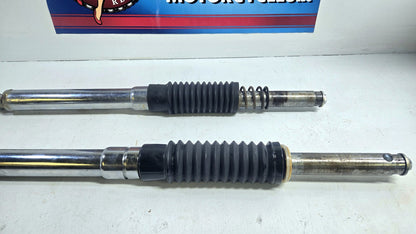OEM 1970 Yamaha CS3C Forks with Gators