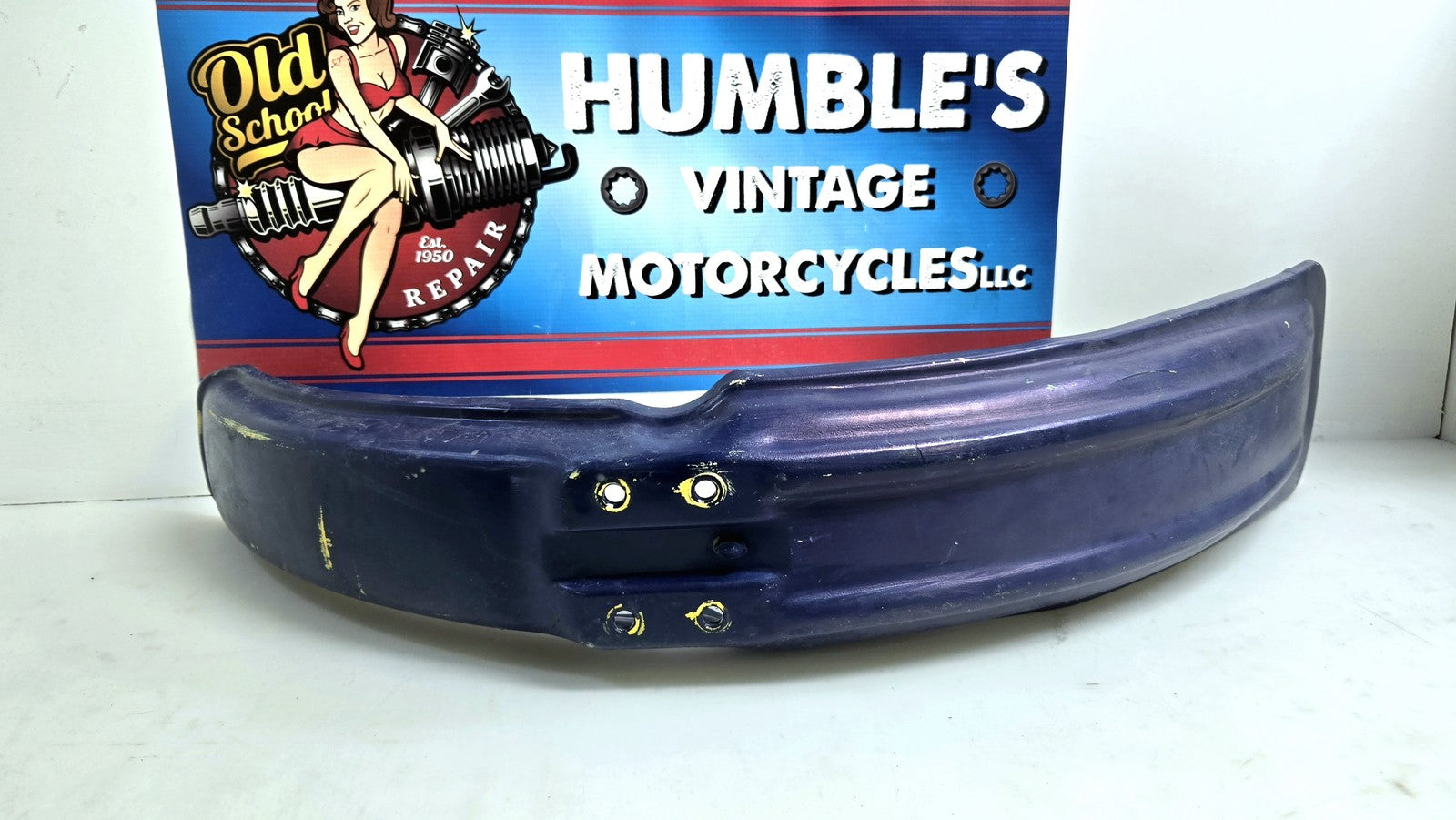 OEM 1979 1980 Suzuki PE250 Front Fender