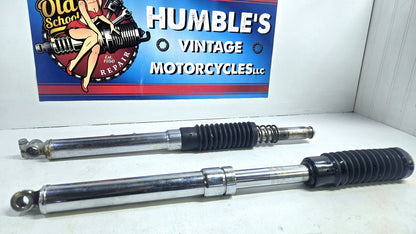OEM 1970 Yamaha CS3C Forks with Gators