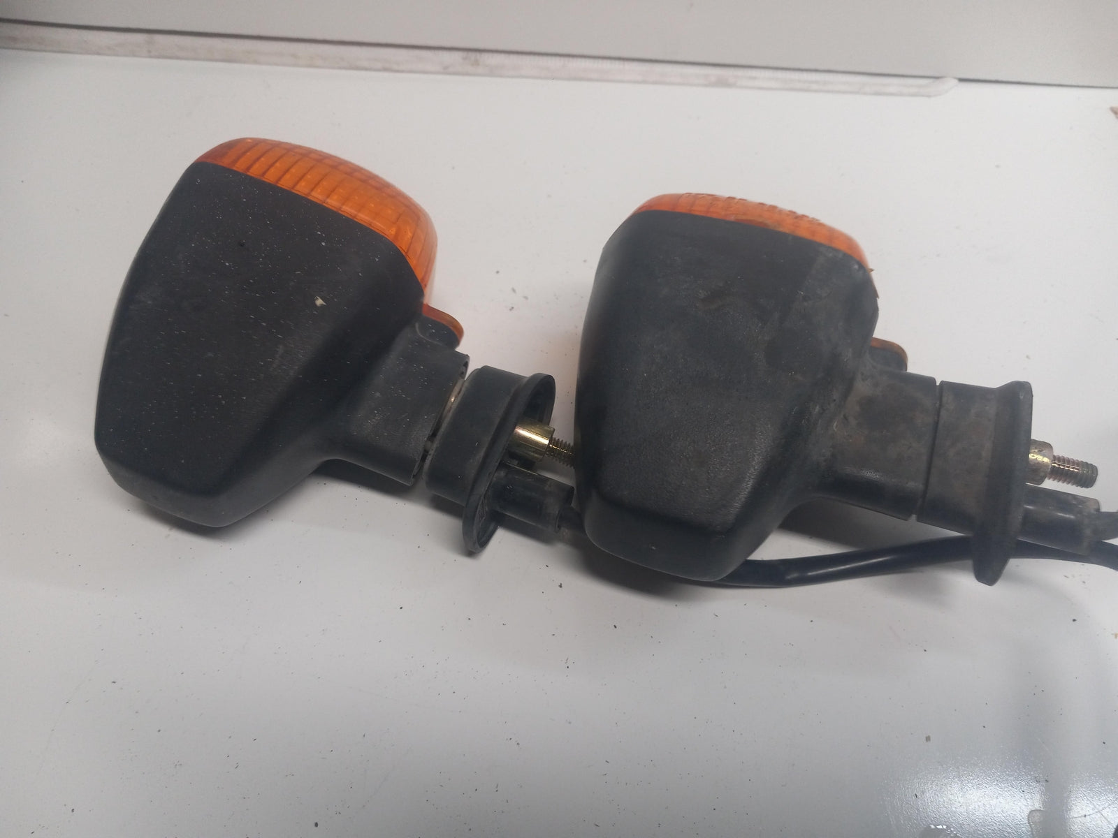 1997 YAMAHA YZF750R OEM FRONT LEFT RIGHT TURN SIGNALS LIGHT INDICATORS