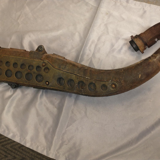 1971 KAWASAKI F8 EXHAUST PIPE CHAMBER HEADER