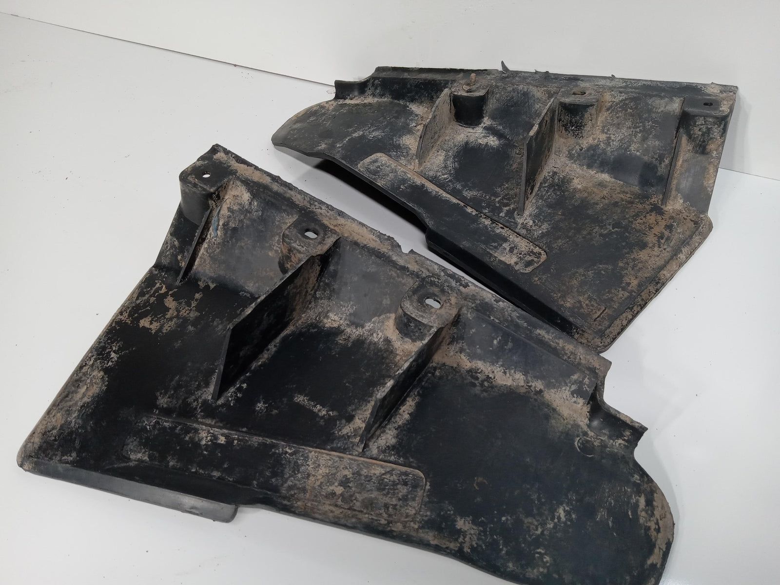  POLARIS SPORTSMAN 400 OEM FRONT RIGHT LEFT A ARM GUARDS CV axel SHIELDS 