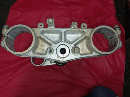2003 YAMAHA YZ250F FRONT FORKS LOWER UPPER TRIPLE TREE STEM CLAMP