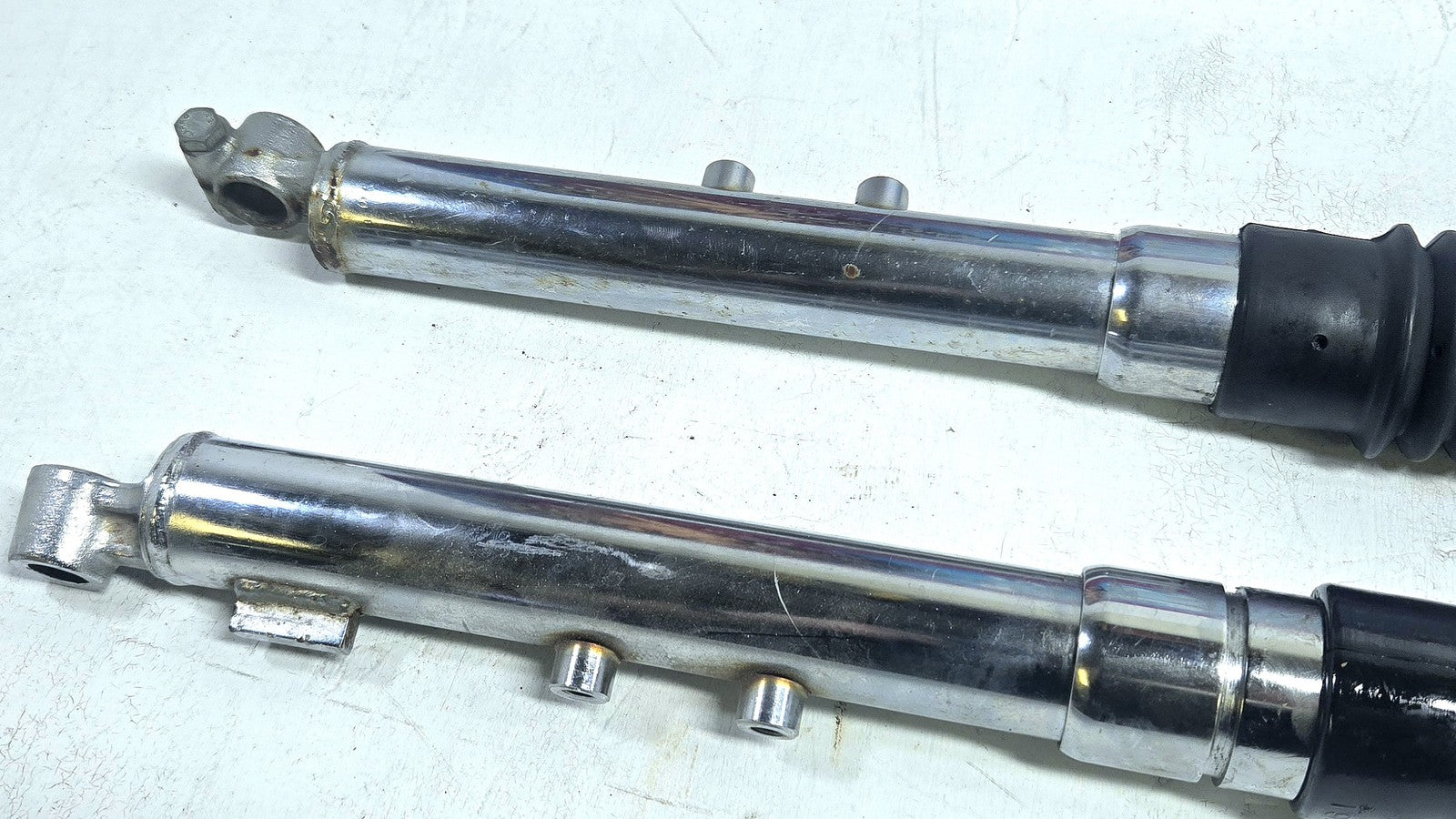 OEM 1970 Yamaha CS3C Forks with Gators