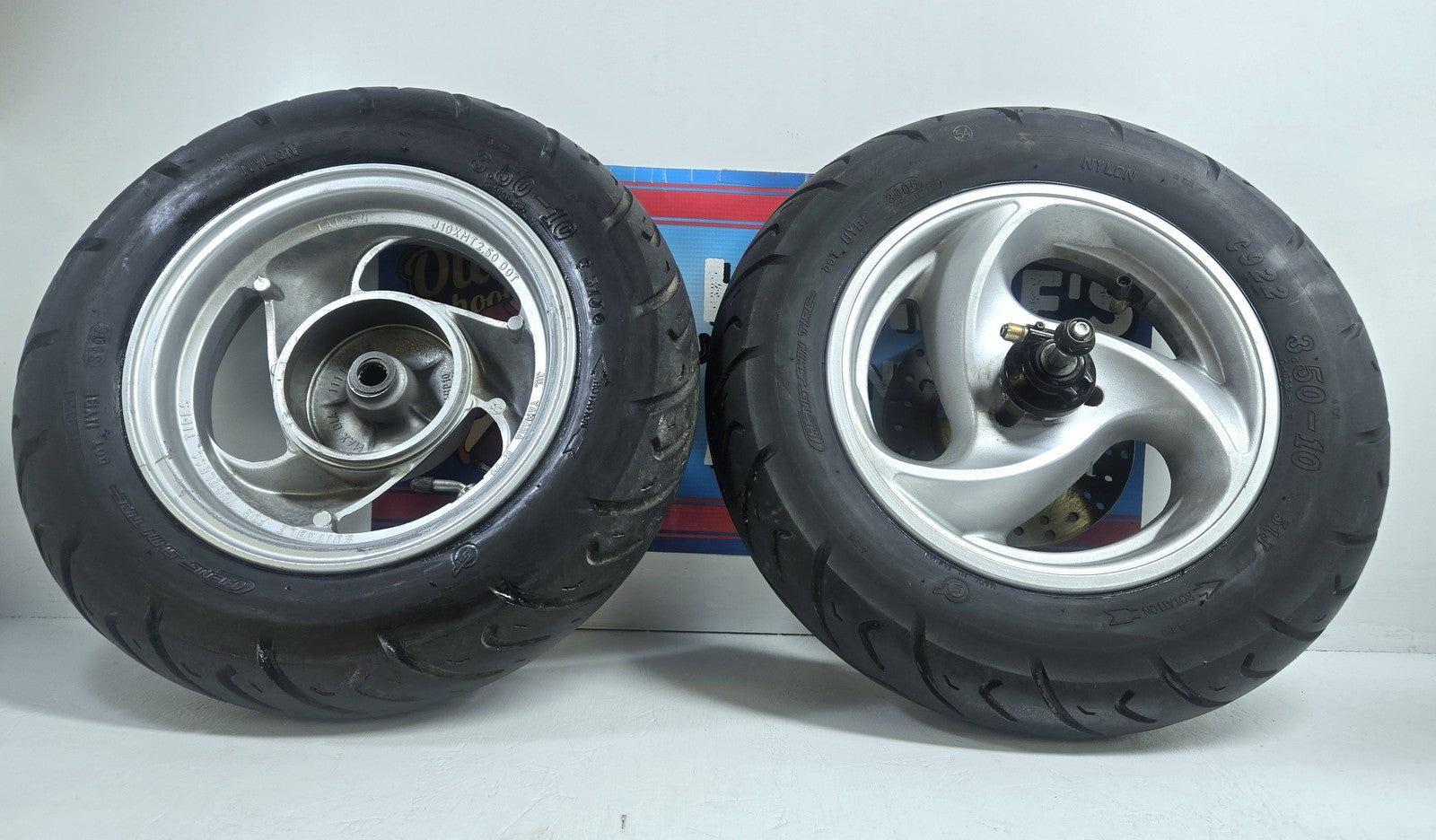 04 to 09 Yamaha XC125 Vino Lightly Used Tires