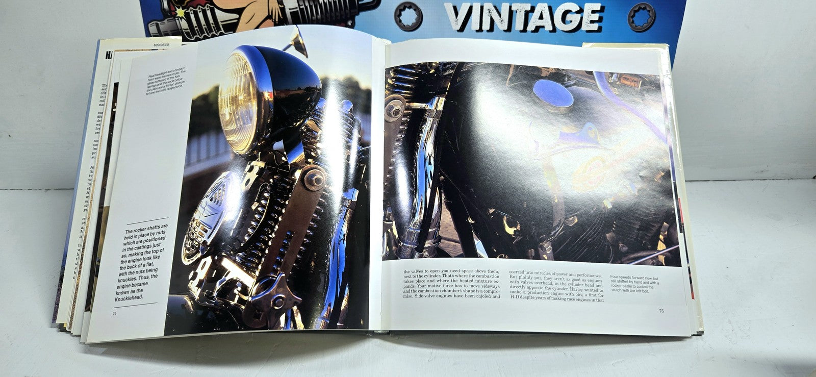 "Harley-Davidson: The American Motorcycle" Vintage Book Published 1992