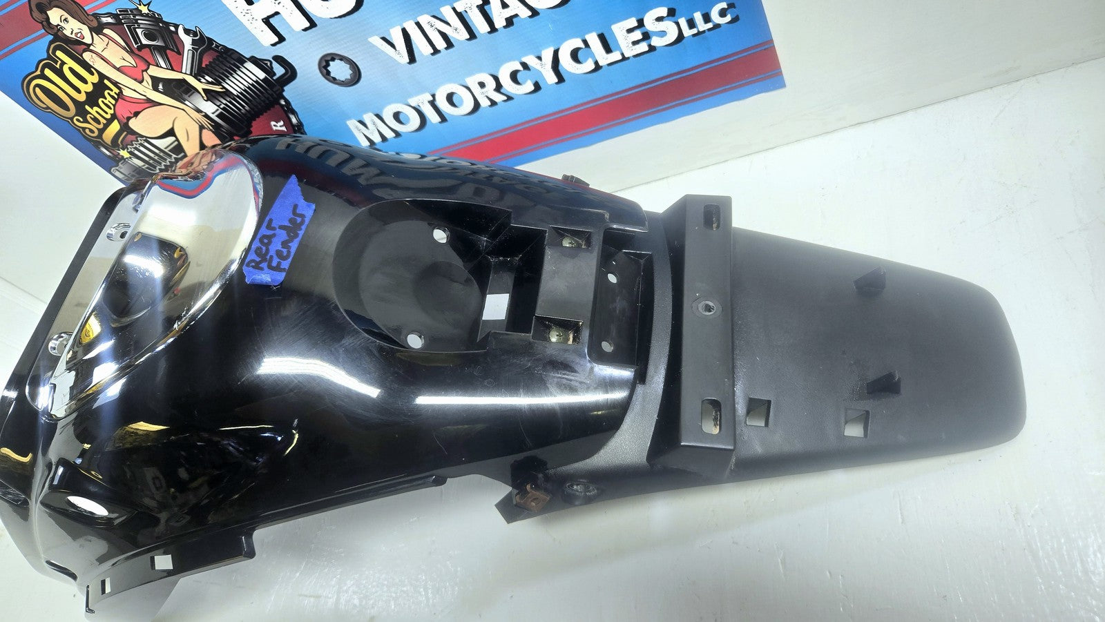 04-09 Yamaha XC125 Rear Fender Fairing Cowling Plastics OEM