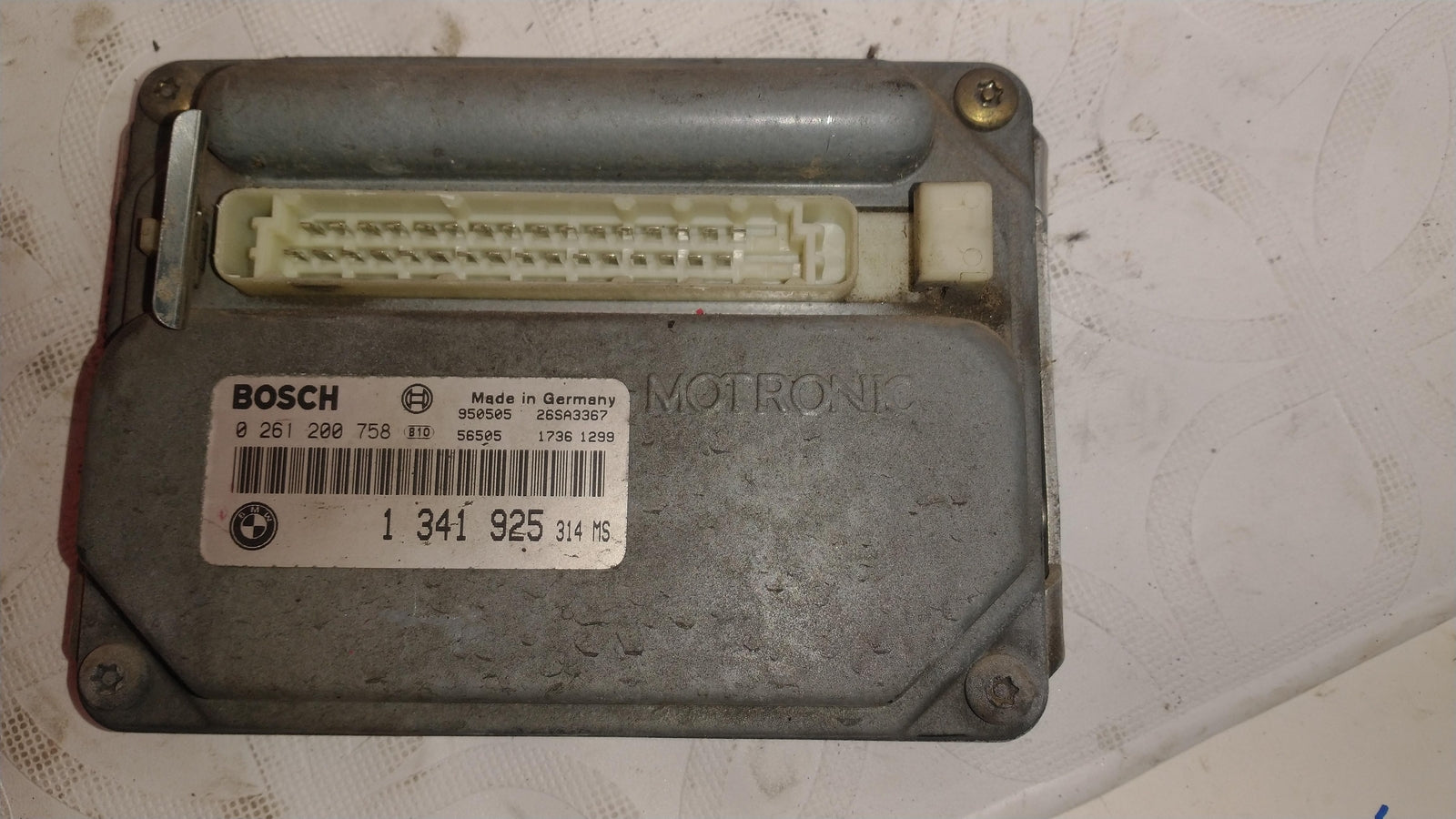 1995 BMW R1100RT OEM ECU COMPUTER CONTROLLER UNIT BLACK BOX ECM CDI 