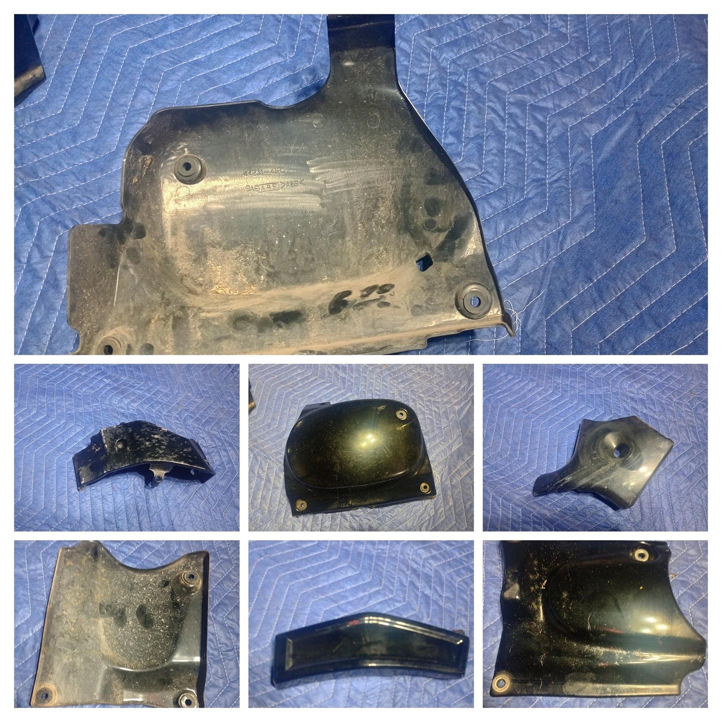 2005 SUZUKI BOULEVARD OEM Various cowels and fairings 