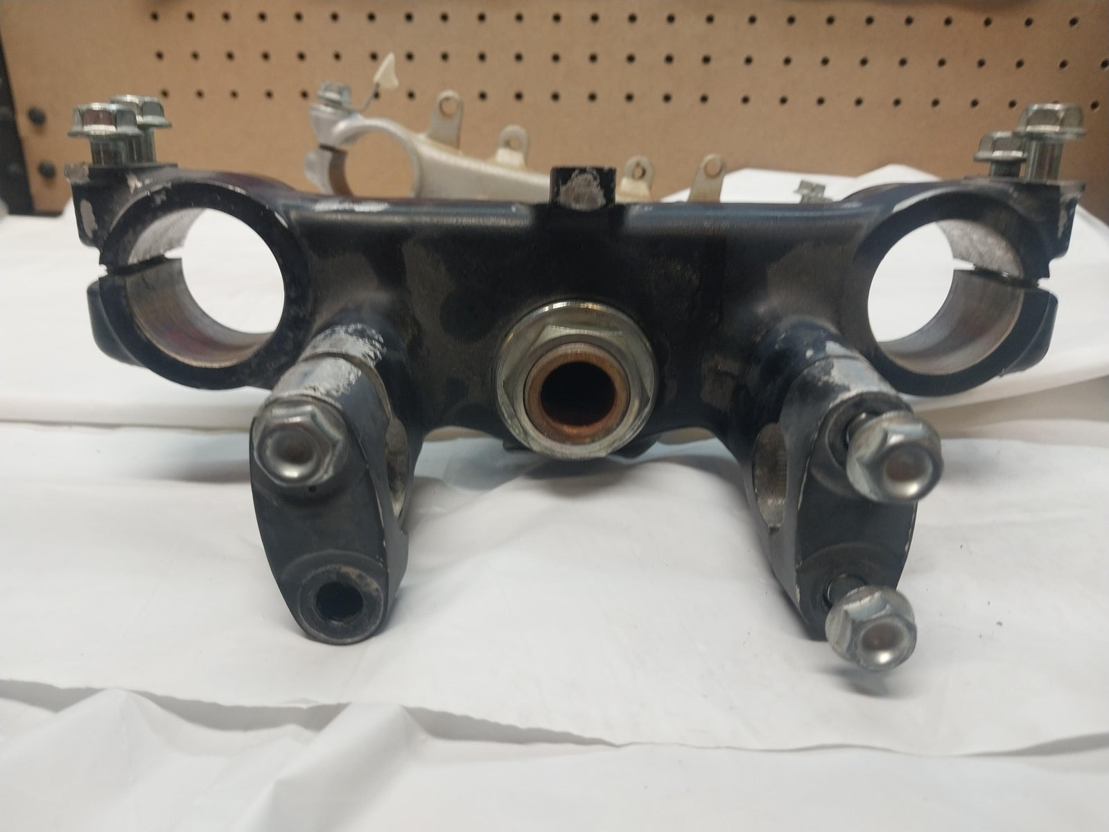 1993 HONDA XR200R FRONT FORKS LOWER UPPER TRIPLE TREE STEM CLAMP