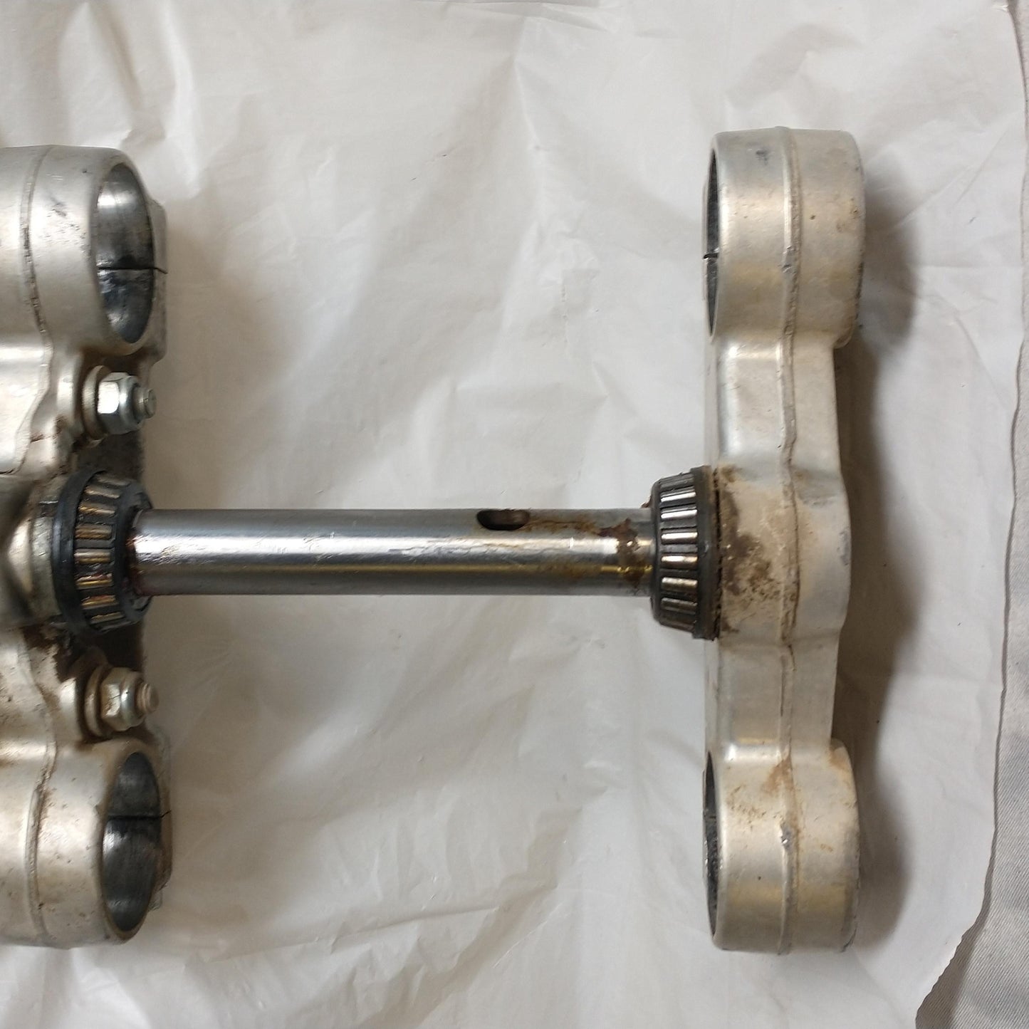 1993 HUSABERG FE501 OEM FRONT FORKS LOWER UPPER TRIPLE TREE STEM CLAMP