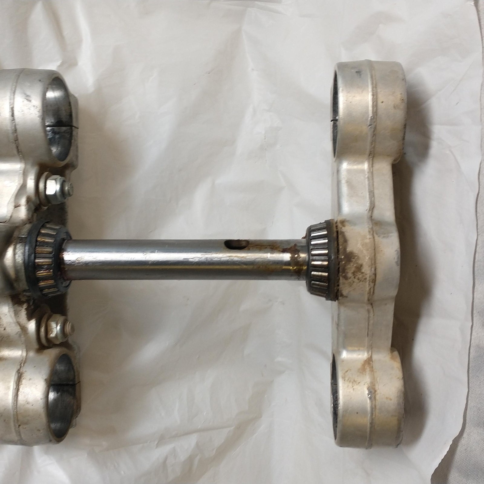 1993 HUSABERG FE501 OEM FRONT FORKS LOWER UPPER TRIPLE TREE STEM CLAMP