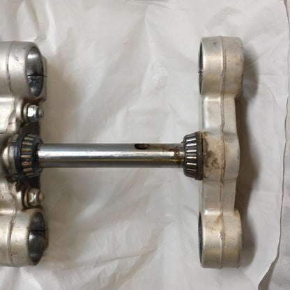 1993 HUSABERG FE501 OEM FRONT FORKS LOWER UPPER TRIPLE TREE STEM CLAMP