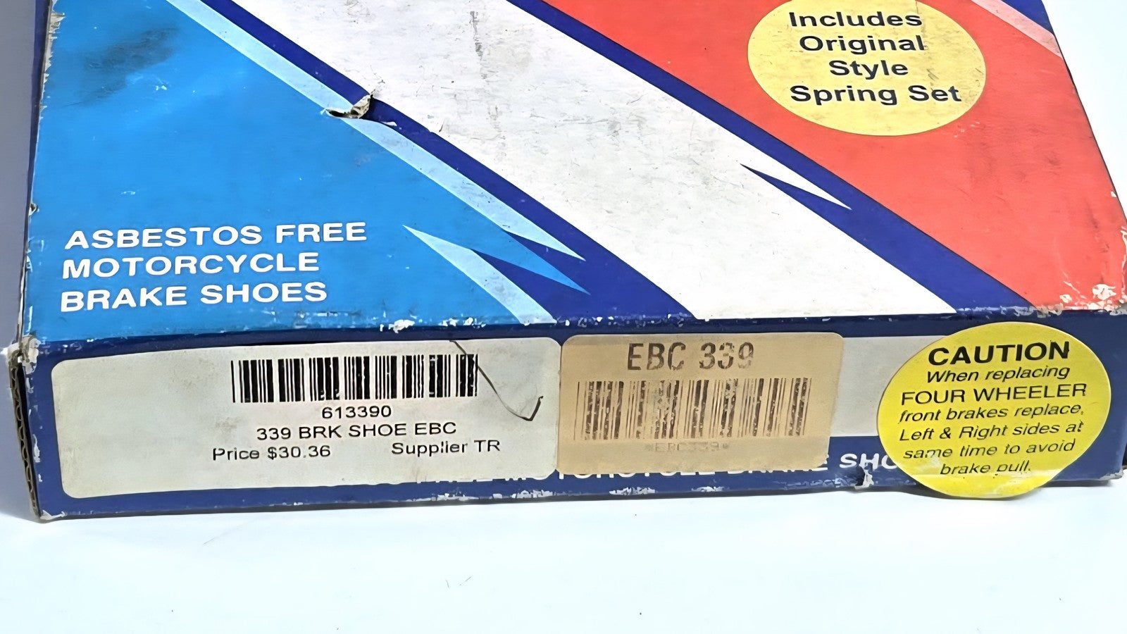EBC Brake Shoes EBC339 for ATV for 1985-87 Honda Four Trax 250 NEW