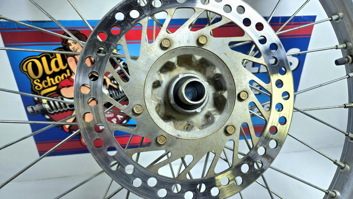 OEM 04 to 08 2004 Honda CRF250X Front Wheel Assembly Front Tire Shinko