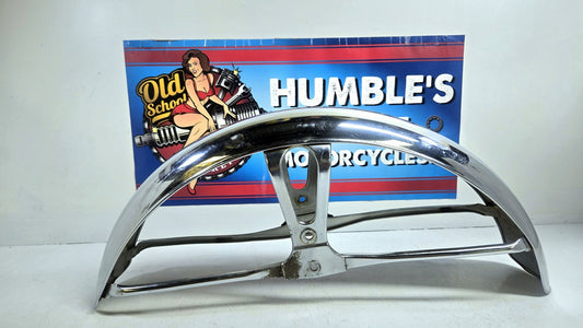 OEM Yamaha CS3C Front Fender 1970 Chrome