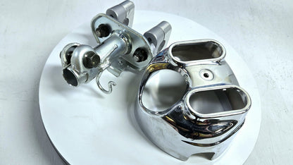 04 to 09 Yamaha XC125 Handlebar Mount Clamp with Cover